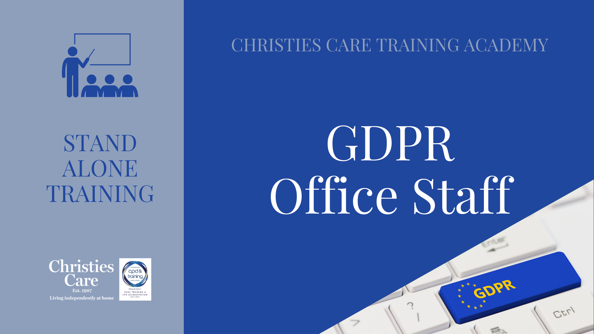 STAFF GDPR TRAINING GDPR1